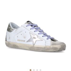 Golden Goose Superstar Size 42 - purple/glitter